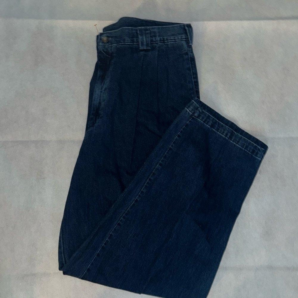 Savane pleated denim 36 X 30 with 10 1/2 inches wide